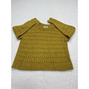 Old Navy Sweater Top Women Long Sleeve Cotton Blend Knit Preppy Comfort Size XS